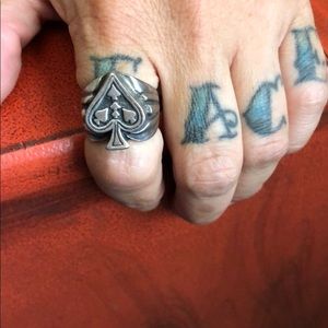 SuperStar brand silver ring